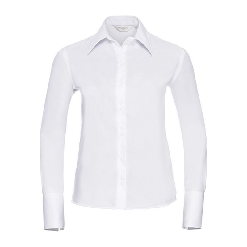 Russell Non-iron Ladies blouse long-sleeve